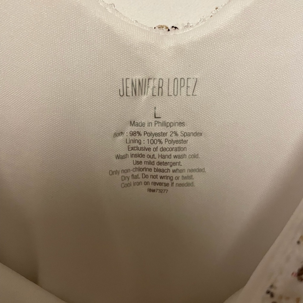 J. Lo Shimmer Top - Picture 2 of 6